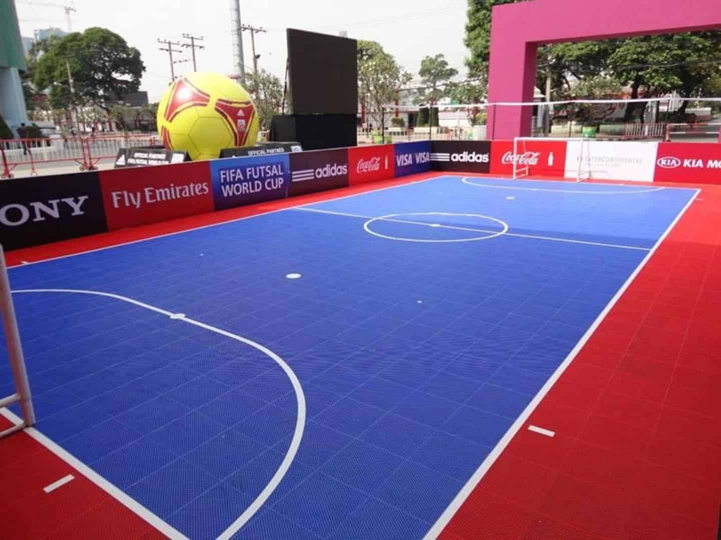 Futsal indoor sports court flooring