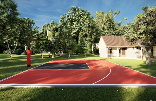3X3 Indoor and Outdoor Basketball Court