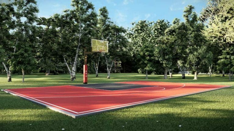 Perfect Outdoor Basketball Court for Your Dealership
