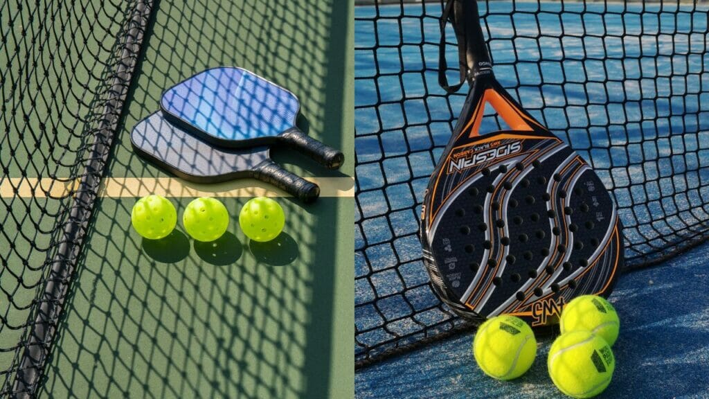 Pickleball vs Paddle Tennis