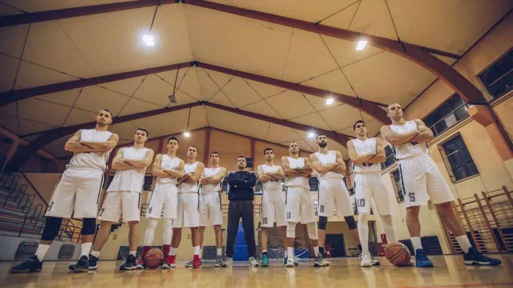 What is the Average Number of Players on a Basketball Court