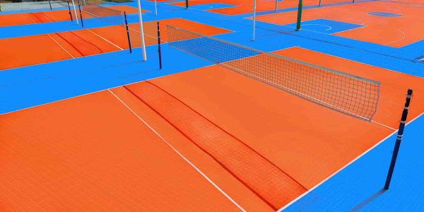 Volleyball court-